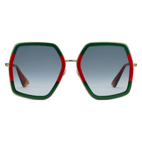 gucci red and green shades|Gucci unisex sunglasses.